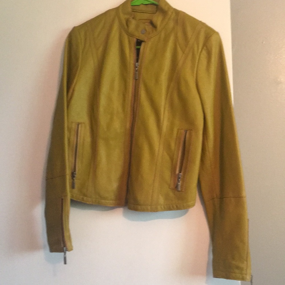 Leather jacket